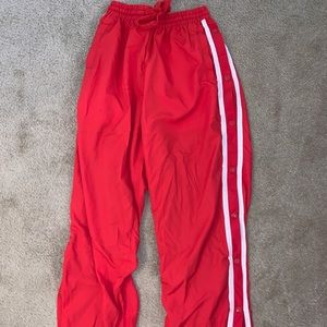 Honey Punch Side Buttons Track Pants
